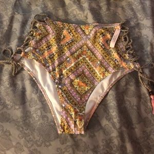 VS high waisted bikini bottoms